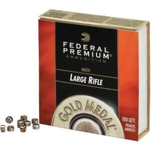 Federal Premium Gold Medal Centerfire Primers-Large Magnum Rifle Match - Large Magnum Rifle Primers