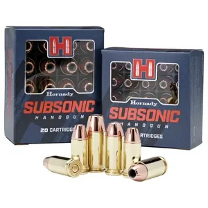 Hornady Subsonic Ammunition 9mm Luger 147 gr XTP 975 fps 25/ct - Hornady Subsonic 9mm
