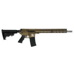 GLFA CA Compliant Rifle .223 Wylde 10rd Mag(1) 16'' Stainless Threaded Barrel Bronze Titanium Cerakote - .223 Wylde rifle