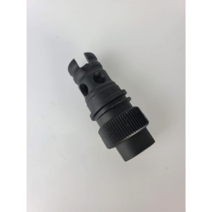Sylvan Arms SAQD Muzzle Device .223/5.56 1/2x28 Black Compatible With Warthog Suppressor - SAQD Muzzle Device