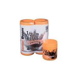 Sonic Boom 1/2 lb Exploding Rifle Target 4/ct