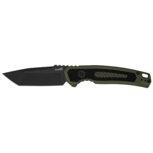 Kershaw Launch 16 Automatic Folding Knife 3-1/2" Tanto Blade Black Olive - Kershaw Launch 16 Automatic