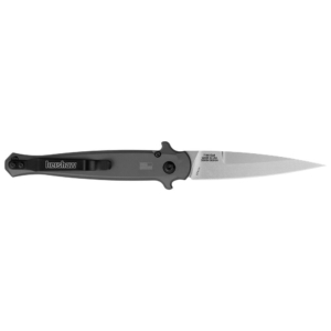 Kershaw Launch 8 Automatic Knife 3-1/5" Spear Point Blade Black - Kershaw 7150 Launch 8