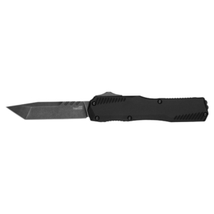 Kershaw Livewire Automatic Knife 3-3/10" Tanto Blade Black - Kershaw Livewire Tanto
