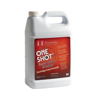 Hornady One Shot Sonic Cleaning Solution - Cartridge Case Formula - 1 gal - Case Cleaning Solution