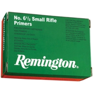 Remington Centerfire Primers-6-1/2 Small Rifle 1000/ct - 6-1/2 Small Rifle Primers