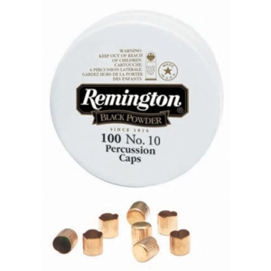 Remington Percussion Caps #10 - 100/ct - Remington #10 Caps