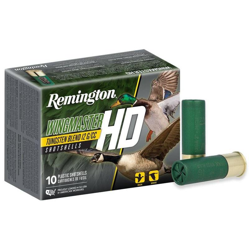 Remington Wingmaster HD Shotshells 12ga 3" 1-3/8oz #6 1450 fps10/ct - Wingmaster HD #6