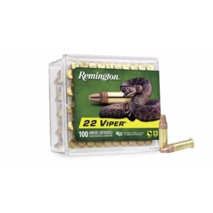 Remington .22 Viper Rimfire Ammunition .22 LR 36 gr TCSB 1410 fps 100/ct - Viper 36gr TCSB