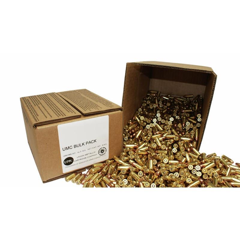 Remington UMC Handgun Ammunition 45 ACP 230 gr FMJ 835 fps 500/ct (Bulk) - 45 ACP 500ct Bulk