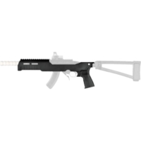 SB Tactical Fixed Chassis for Ruger 10/22 Black - Ruger 10/22 Fixed Chassis