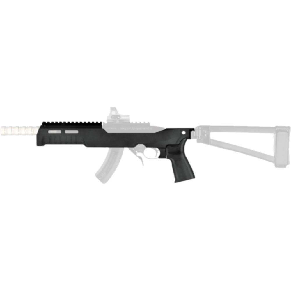 SB Tactical Fixed Chassis for Ruger 10/22 Black - Ruger 10/22 Fixed Chassis