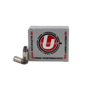 Underwood Xtreme Defender Platinum Handgun Ammunition .380 ACP(+P) 68gr Solid 1400 fps 20/ct - .380 Xtreme Defender +P