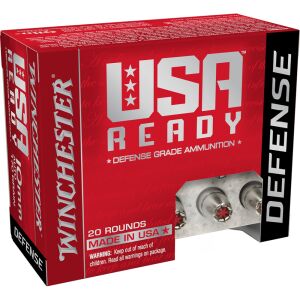 Winchester USA Ready Hex Vent Handgun Ammunition 10mm Auto 170gr HP 1250 fps 20/ct - 10mm Hex Vent