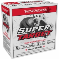 Winchester Super Target Shotshells 12 ga 2-3/4" 1 oz 1290 fps #7.5 25/ct - Winchester Target #7.5