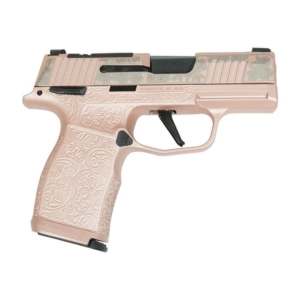 Sig Sauer P365X Full Size Rose Gold Handgun 9mm Luger 12rd Magazines (2) 3.1" Barrel Black - P365X Rose Gold