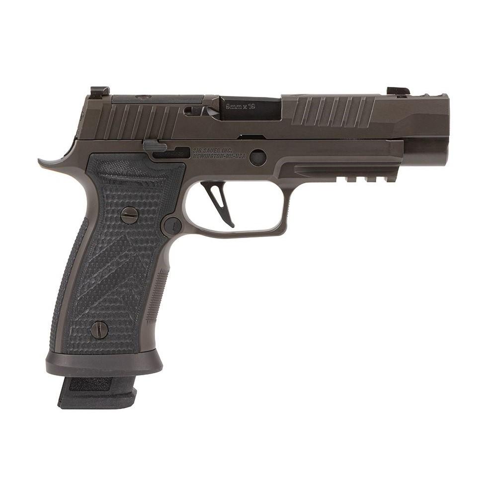 Sig Sauer P320 AXG Legion Handgun 9mm Luger 10rd Magazines (3) 3.9" Barrel Brown Optic Ready - P320 AXG Legion
