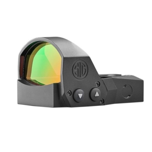 Sig Sauer Romeo1PRO Open-Reflex Red Dot Sight 1x30mm 6 MOA 1.0 MOA Adj Steel Shroud - Black - Sig Sauer Romeo1PRO