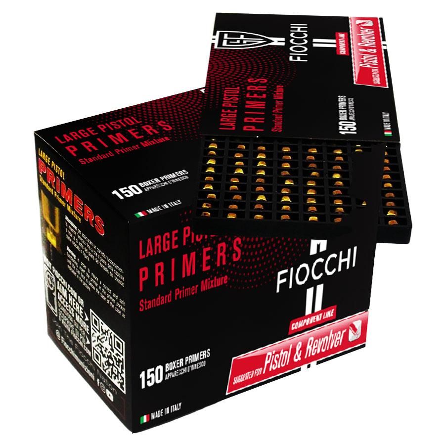 Fiocchi Large Pistol Primers - 1500/ct - Fiocchi Pistol Primers