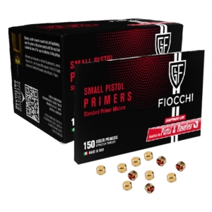 Fiocchi Small Pistol Primers - 1500/ct - Fiocchi Pistol Primers