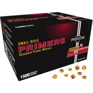 Fiocchi Small Rifle Primers - 1500/ct - Fiocchi Small Rifle Primers
