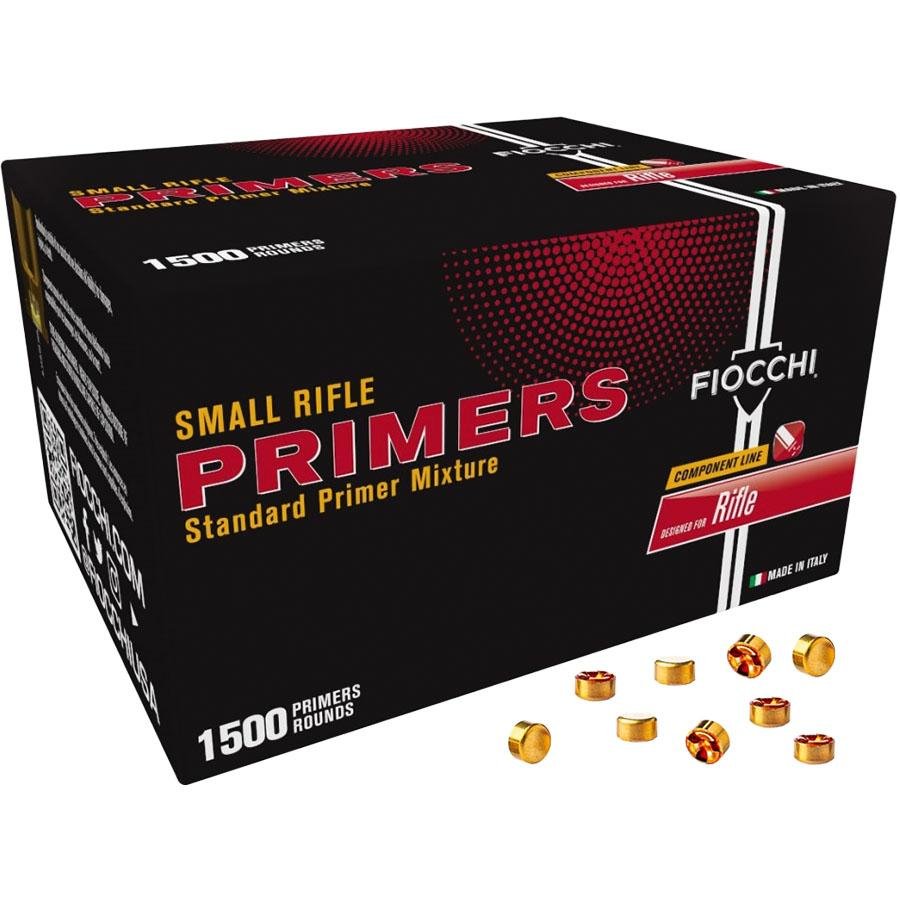 Fiocchi Small Rifle Primers - 1500/ct - Fiocchi Small Rifle Primers