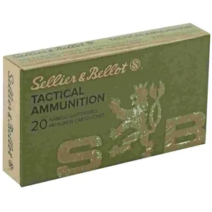 Sellier & Bellot Rifle Ammunition 7.62x39mm 123 gr FMJ 2420 fps - 20/box - Sellier & Bellot 7.62x39