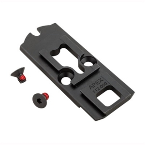 ACRO & MPS OPTIC MOUNT W/PRO SLIDE CUT FOR SIG P320 BLACK - P320 ACRO Mount