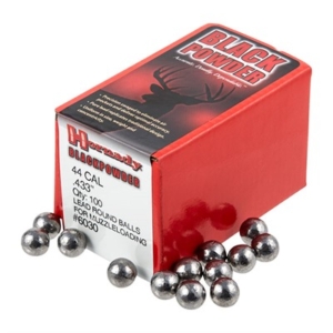 ROUND BALLS 44 CAL (.433'') LEAD ROUND BALL 100/BOX - .433 44 Cal Round Balls