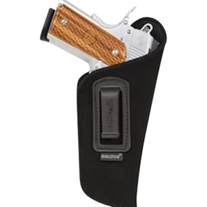 BULLDOG DELUXE INSIDE PANTS HOLSTER SC 2-3 IN BBL BLK - Bulldog Deluxe Inside Holster