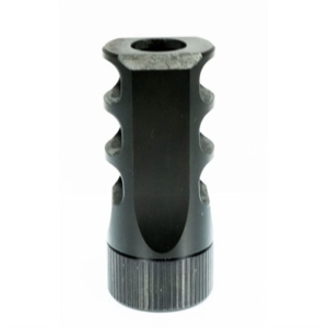 MUZZLOK 7.62X39MM 3-PORT MUZZLE BRAKE 5/8''-24 THREADS BLK - 7.62x39mm 3-port brake
