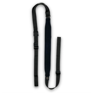 SECOND BEST SLING SINGLE/DOUBLE POINT BLACK - Black Hybrid Rifle Sling