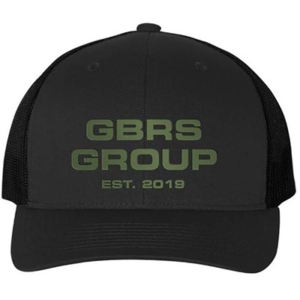 GBRS GROUP ANNIV ED. INSTRUCTOR TRUCKER HAT BLACK
